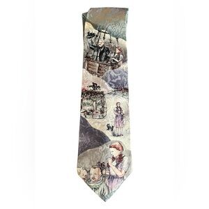 Vintage 1992 Wizard of Oz Silk Tie American Film Classics Dorothy USA